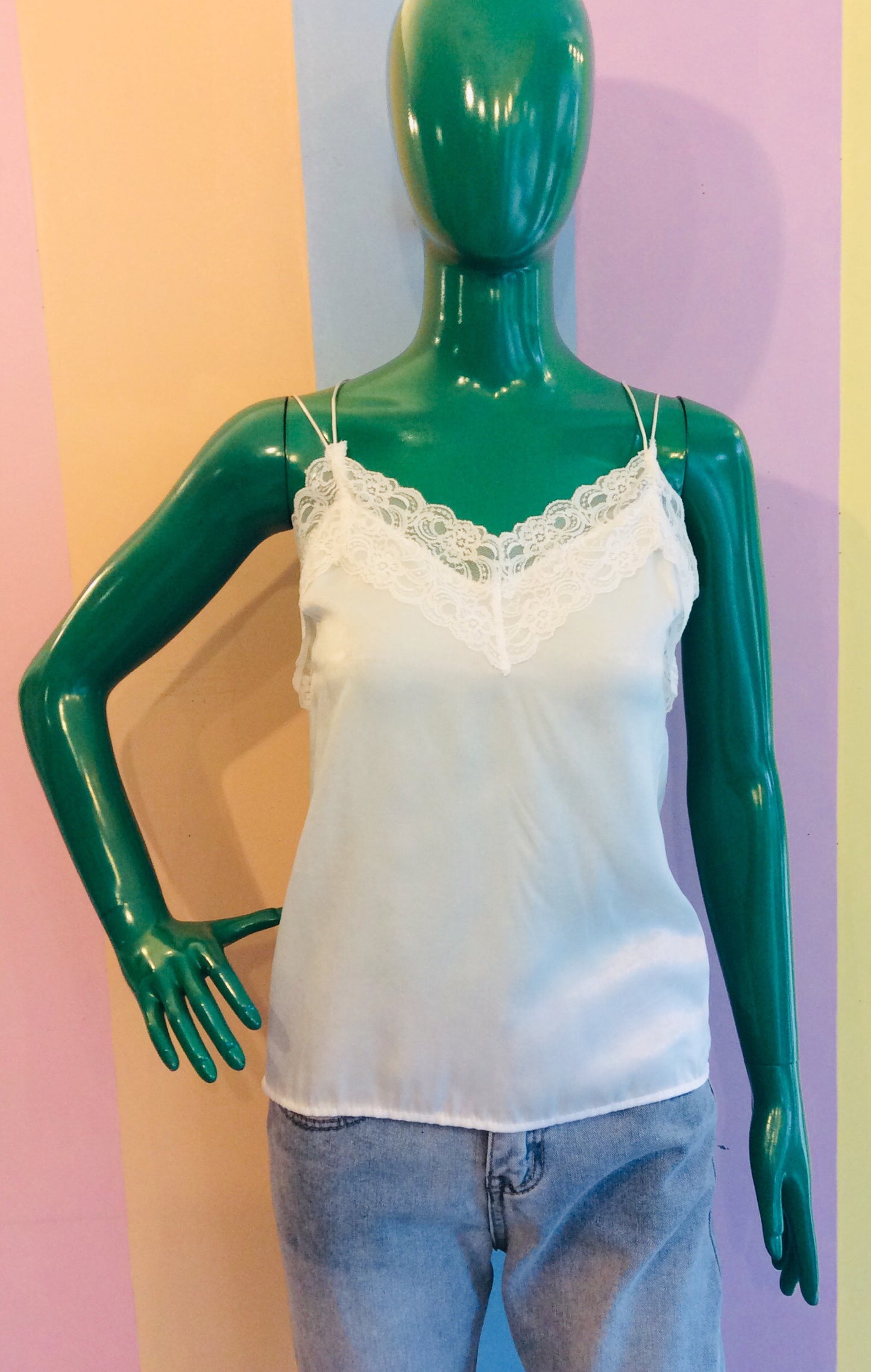 Velvet & Lace Tank Top