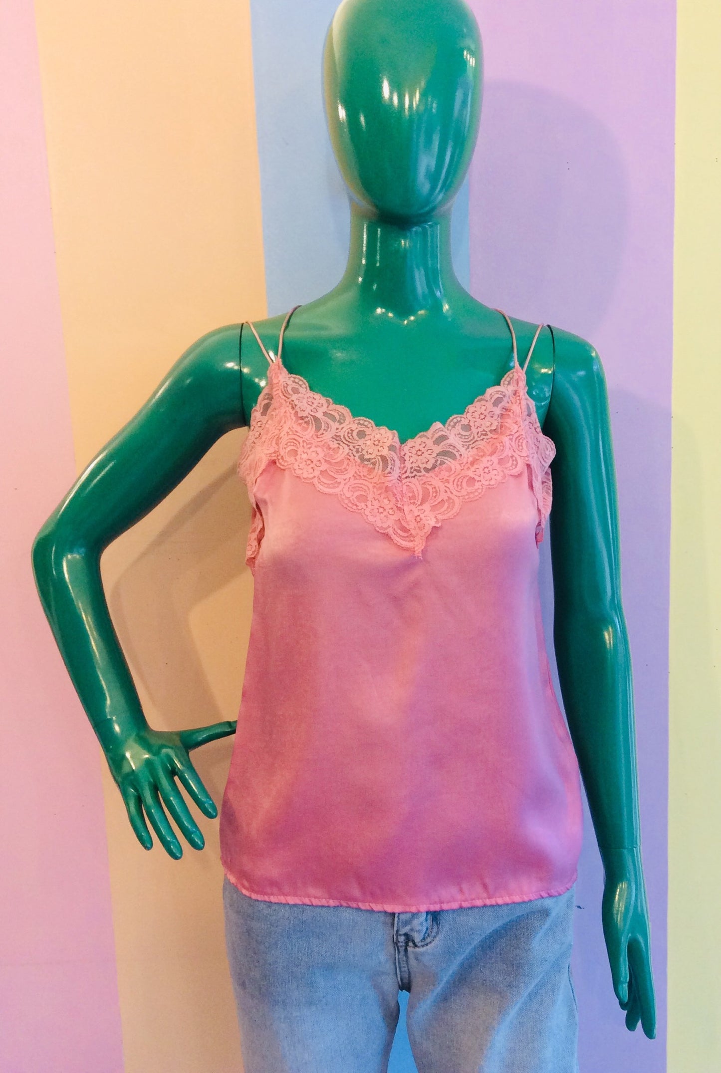 Velvet & Lace Tank Top