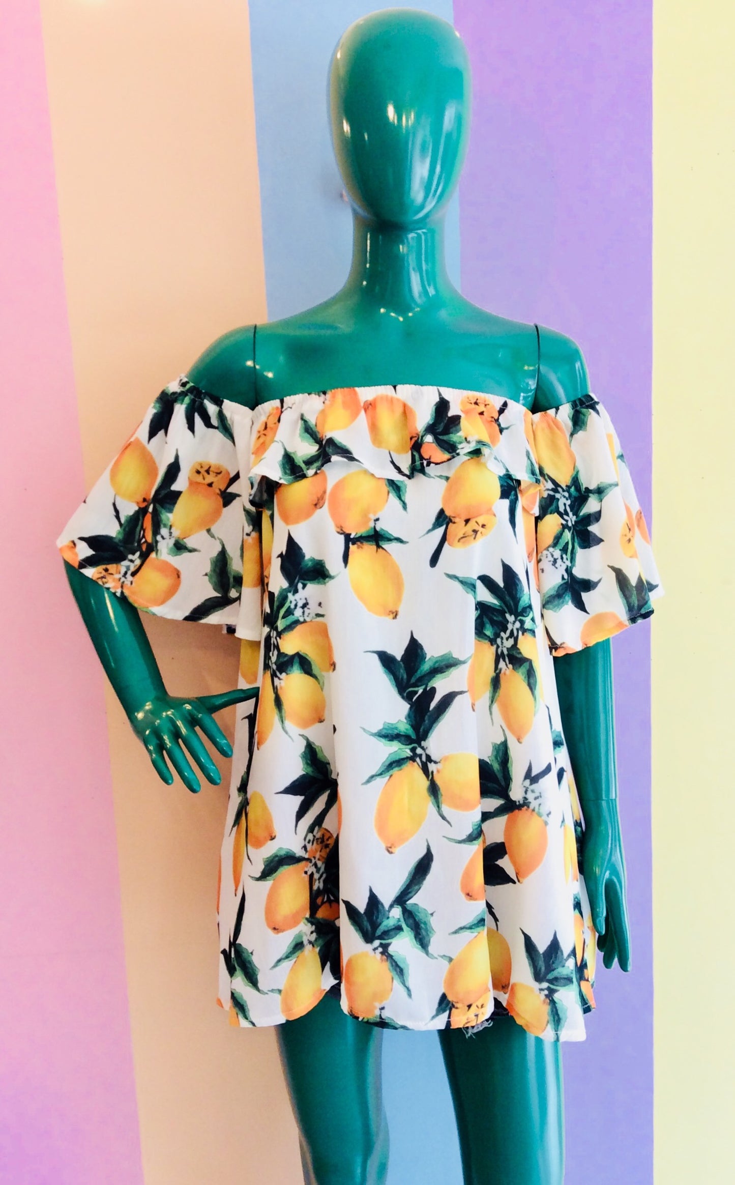 The Lemonade Garden Sabrina Preggy Top