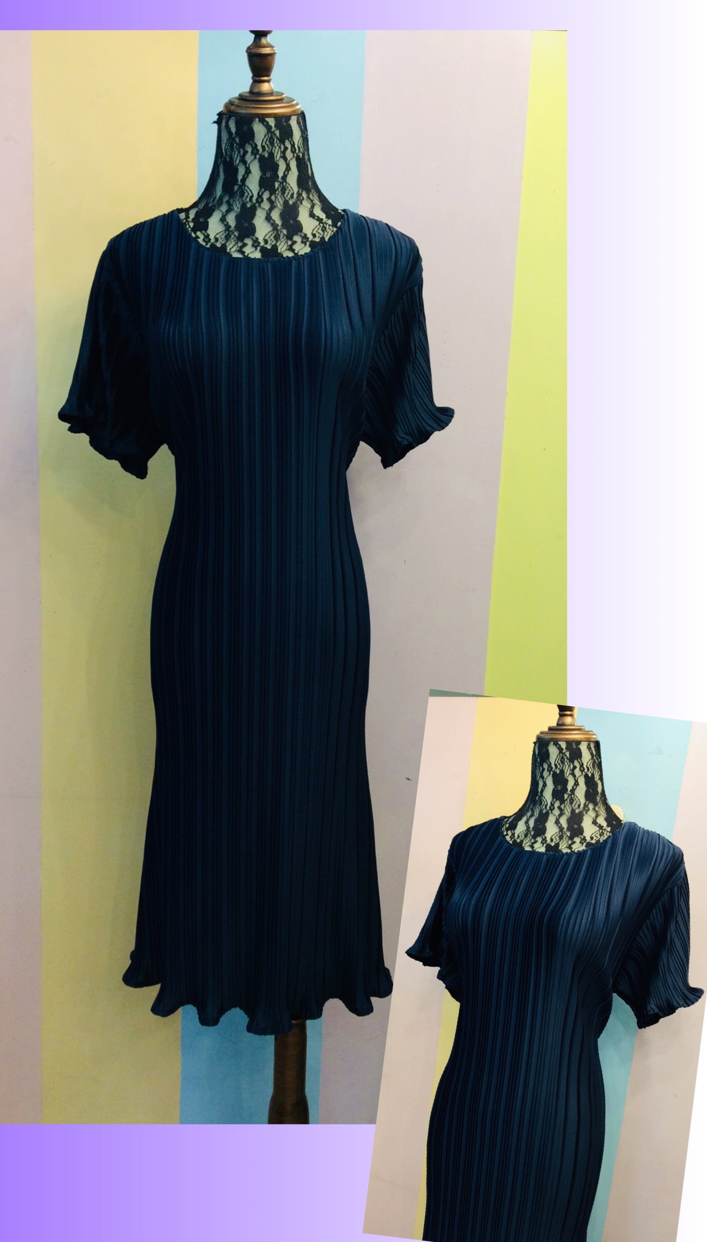 Pleated Long Dress (new2)