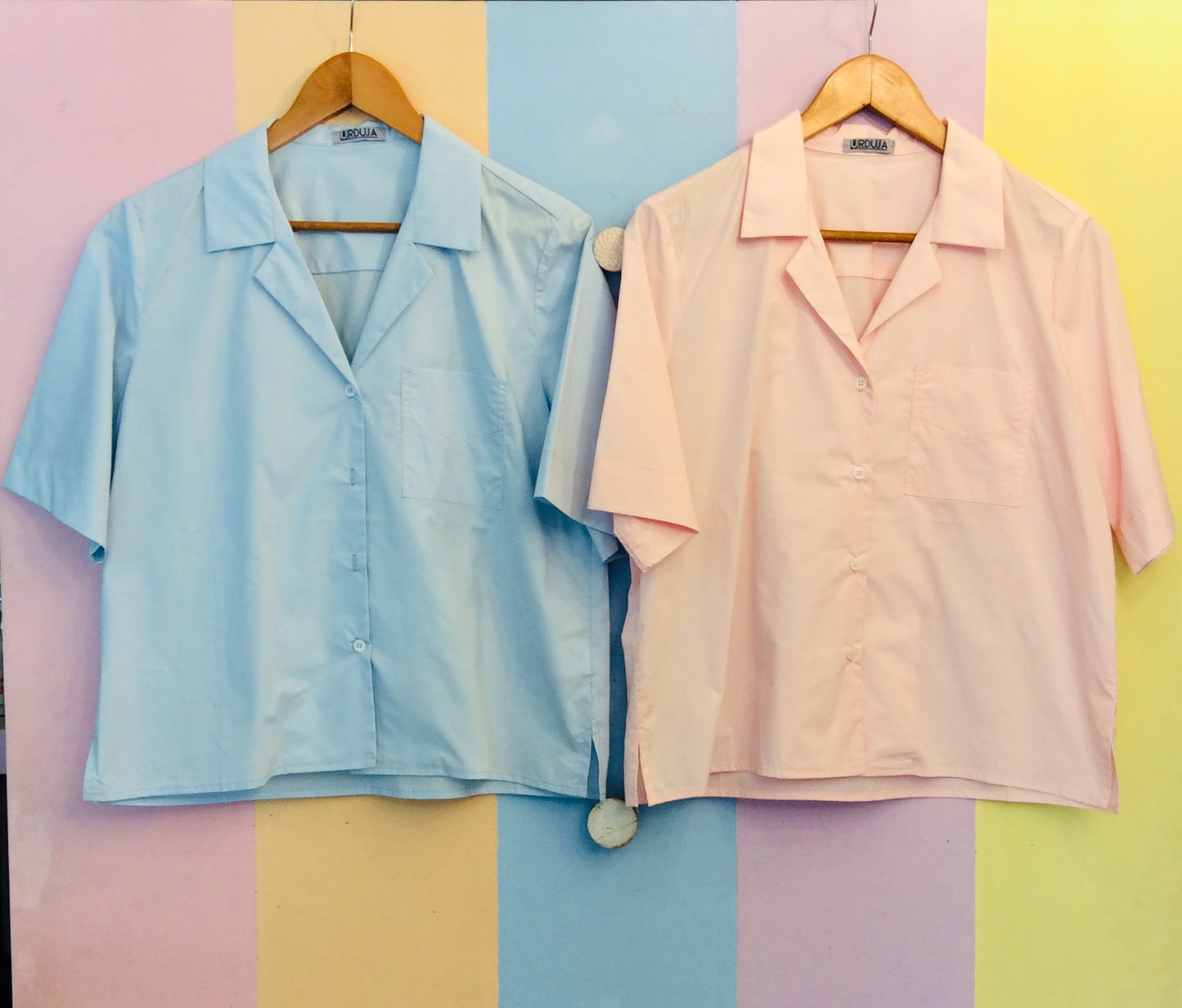 Plain Oversized Pastel Polo