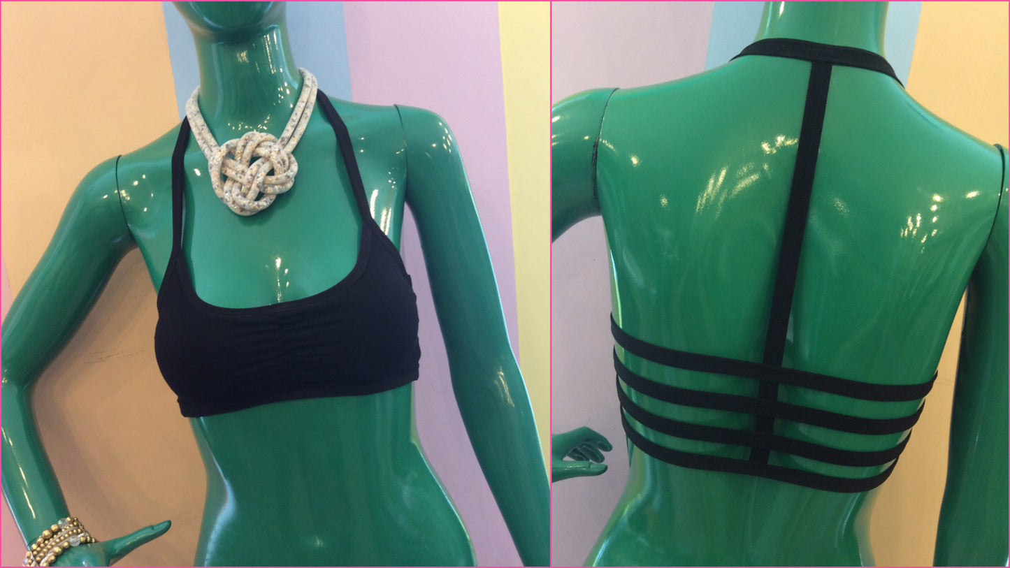Sport Vest Crop Top Bra