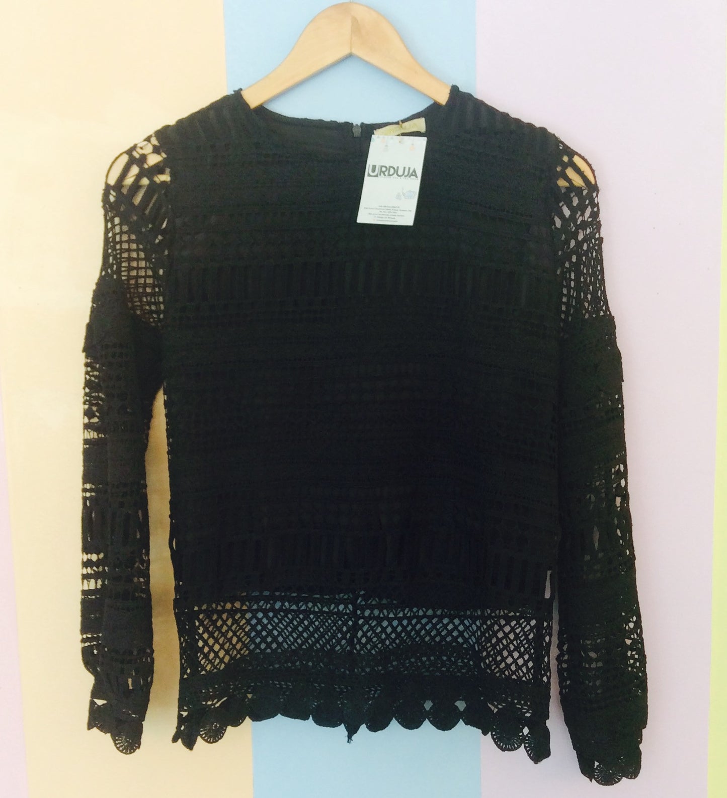 Lacy Long Sleeve Top