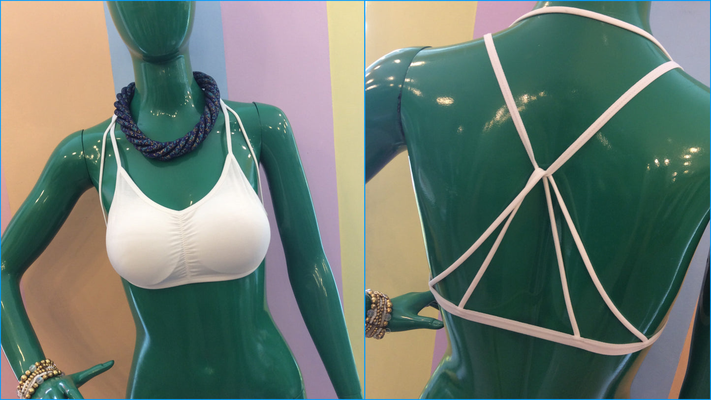 Sport Vest Crop Top Bra