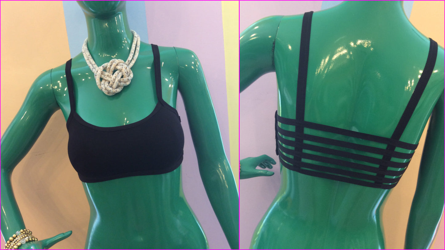 Sport Vest Crop Top Bra