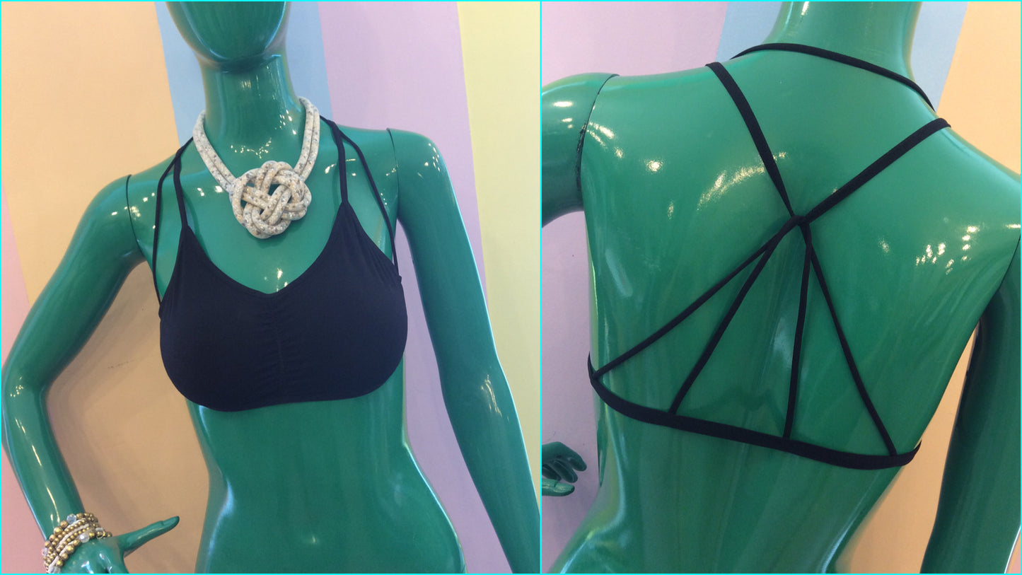 Sport Vest Crop Top Bra