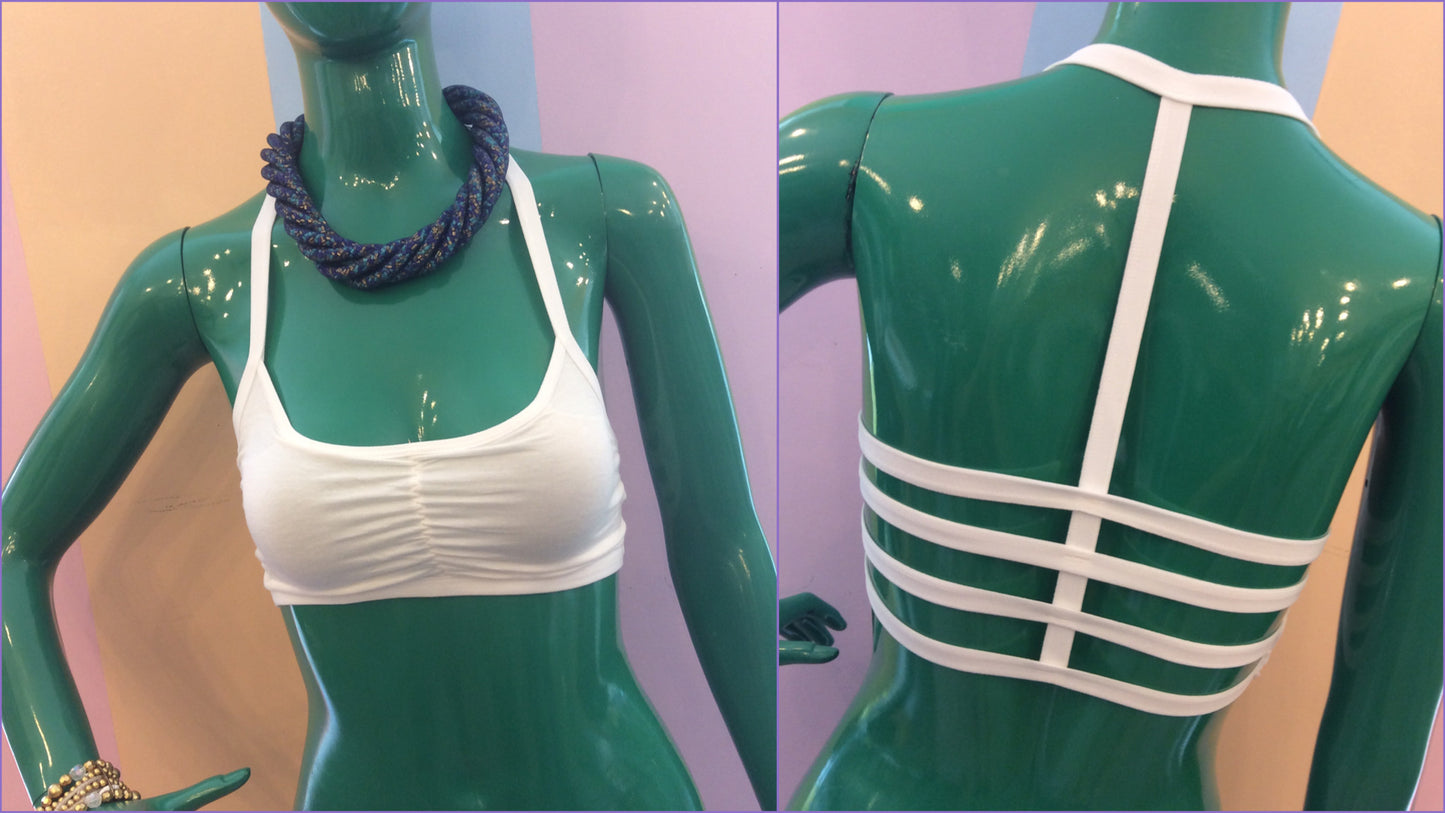 Sport Vest Crop Top Bra