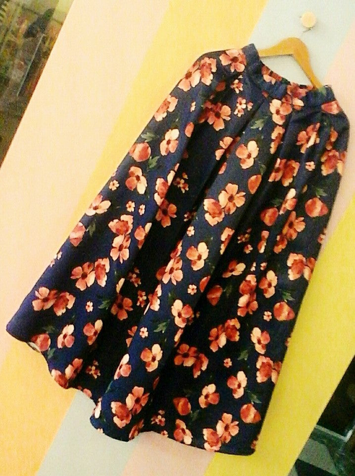 Floral skirts