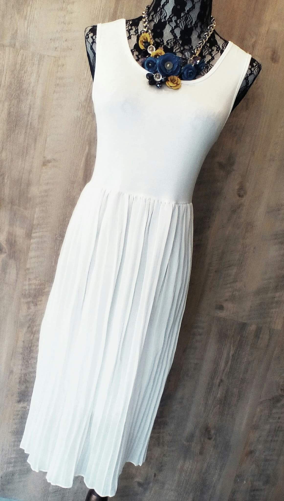Simple Pleated Dress